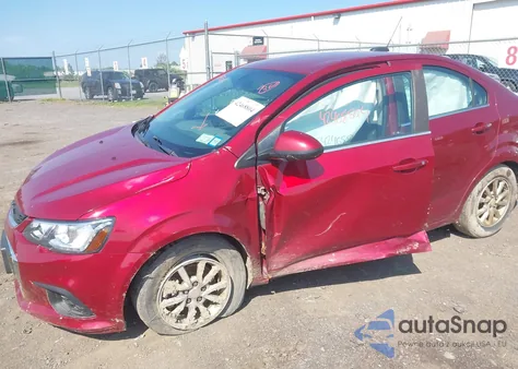 2017 Chevrolet Sonic Lt Auto из США, поврежденный, VIN 1G1JD5SG8H4114342